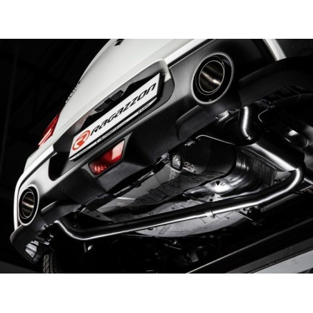 Silencieux arrière duplex RAGAZZON SUZUKI Swift Mk6 typ AZ 1.4 Boosterjet 140ch (2017-2020) - sortie ronde carbone (ECE)