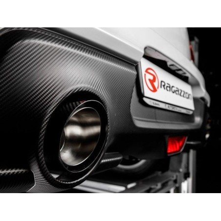 Silencieux arrière duplex RAGAZZON SUZUKI Swift Mk6 typ AZ 1.4 Boosterjet 140ch (2017-2020) - sortie ronde carbone (ECE)