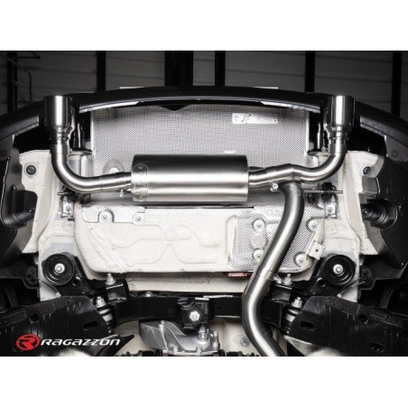 Silencieux arrière duplex RAGAZZON BMW Série1 F20/F21 F20 118i 136ch B38 (07/2015-2019) (ECE)