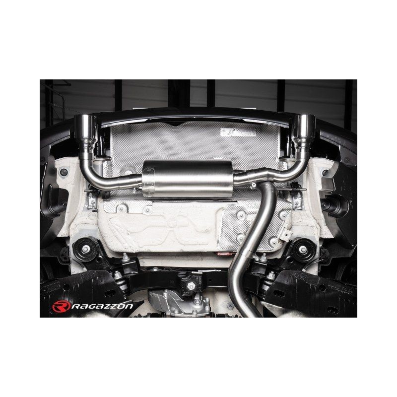 Silencieux arrière duplex RAGAZZON BMW Série1 F20/F21 F20 118i 136ch B38 (07/2015-2019) (ECE)