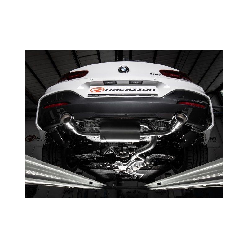 Silencieux arrière duplex RAGAZZON BMW Série1 F20/F21 F20 118i 136ch B38 (07/2015-2019) (ECE)