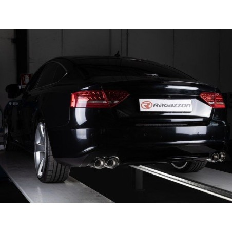 Silencieux arrière duplex RAGAZZON AUDI A5 typ 8T Sportback Quattro 2.0TFSI 211ch (2008-2013) - sortie ronde décalées (ECE)
