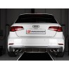 Silencieux arrière duplex RAGAZZON AUDI A3 typ 8V/8VA Sportback 35TFSI 150ch (09/2018-2020) - sortie ronde décalées (ECE) Silencieux arrière duplex RAGAZZON AUDI A3 typ 8V/8VA Sportback 35TFSI 150ch (09/2018-2020) - sortie ronde décalées (ECE)