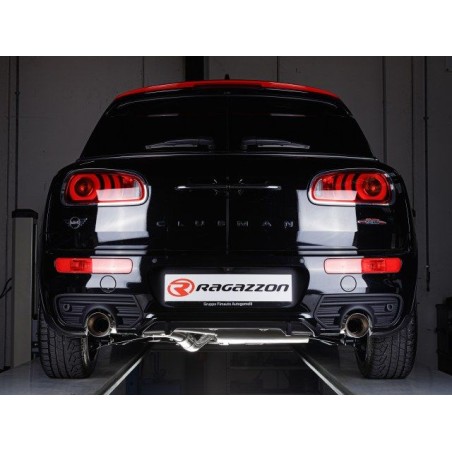 Silencieux arrière duplex RAGAZZON MINI F54 Clubman JCW ALL4 231ch (2016-2018) - sortie ronde (ECE)