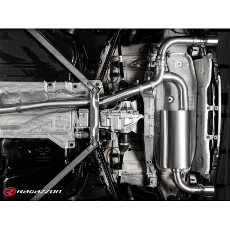 Silencieux arrière duplex RAGAZZON MINI F54 Clubman JCW ALL4 231ch (2016-2018) - sortie ronde (ECE)