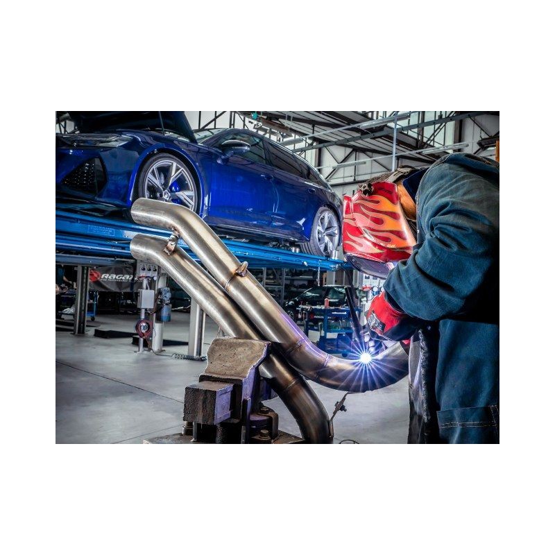 Tubes antérieur sans silencieux RAGAZZON AUDI RS7 typ F2 - C8 Sportback 4.0TFSI Quattro 600ch (2020+) (Race)