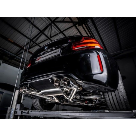 Silencieux arrière duplex RAGAZZON BMW M2 F87 Coupè Competition 3.0 411ch (08/2018+) - 2 sorties rondes décalées (ECE)