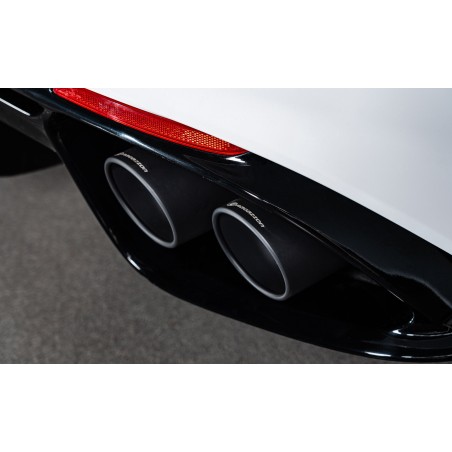 Silencieux arrière duplex RAGAZZON ALFA ROMEO Giulia 952 2.0 Turbo Q4 Veloce 280ch (2016+) - 2 sorties rondes noires (ECE)