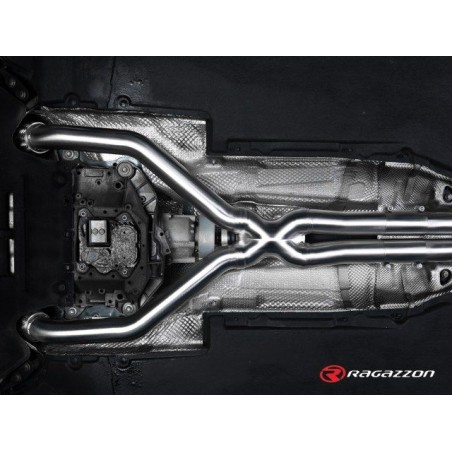 Tubes avant avec compensateur de gaz RAGAZZON AUDI RS6 typ 4G - C7 Quattro Avant 4.0TFSI V8 605ch (2015+)