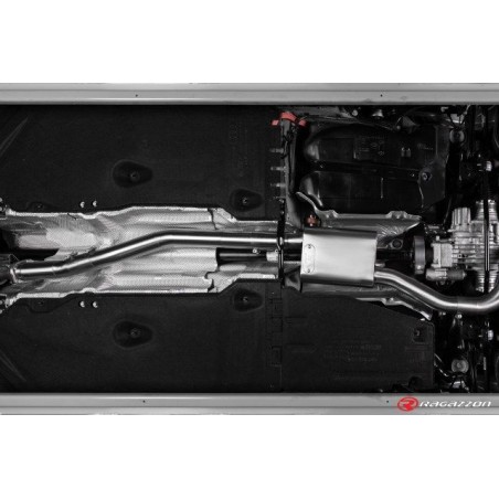 Silencieux intermédiaire RAGAZZON AUDI TT typ FV / 8S Coupè S Quattro 2.0TFSI 310ch (10/2014-06/2018)