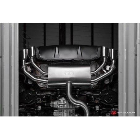 Silencieux arrière duplex RAGAZZON AUDI TT typ FV / 8S Coupè S Quattro 2.0TFSI 310ch (10/2014-06/2018) (ECE)
