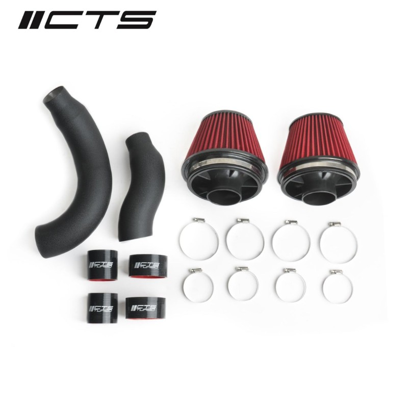 Kit d'admission double 3" CTS Turbo Audi S6 / S7 / RS6 / RS7 C7 4.0 TFSI (velocity stack 6")