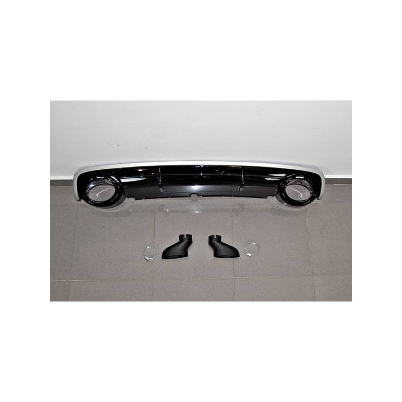 Diffuseur Arriere Audi A6 Sedan / Avant C6 2004-2008 Look RS6 ABS Tuning Tuning