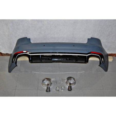 Pare-Chocs Arriere Audi A4 B9 2016 4 Porte Look RS4 Tuning Tuning Pare-Chocs Arriere Audi A4 B9 2016 4 Porte Look RS4 Tuning Tuning