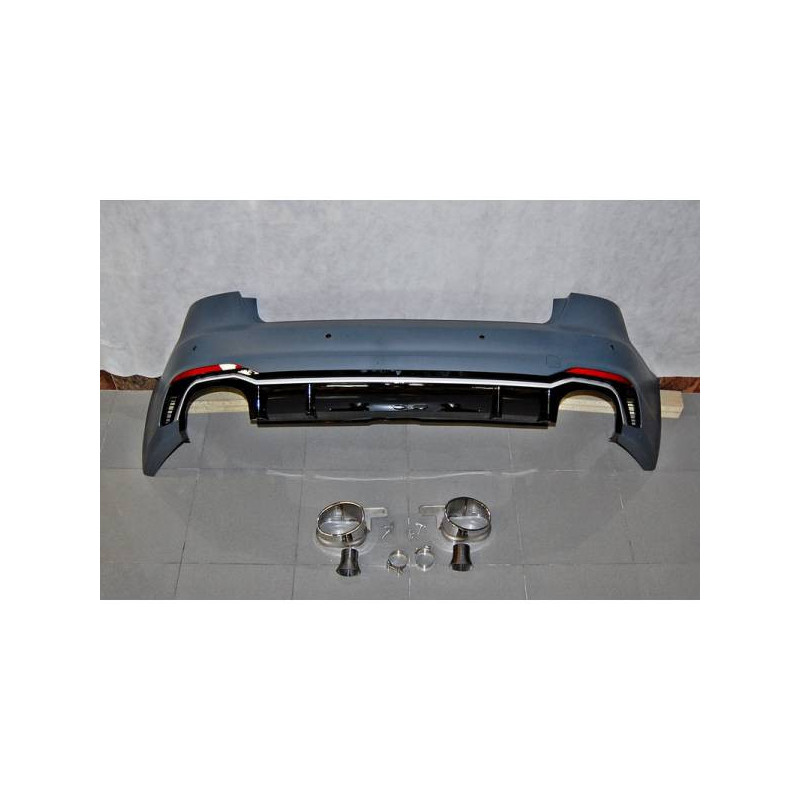 Pare-Chocs Arriere Audi A4 B9 2016 4 Porte Look RS4 Tuning Tuning