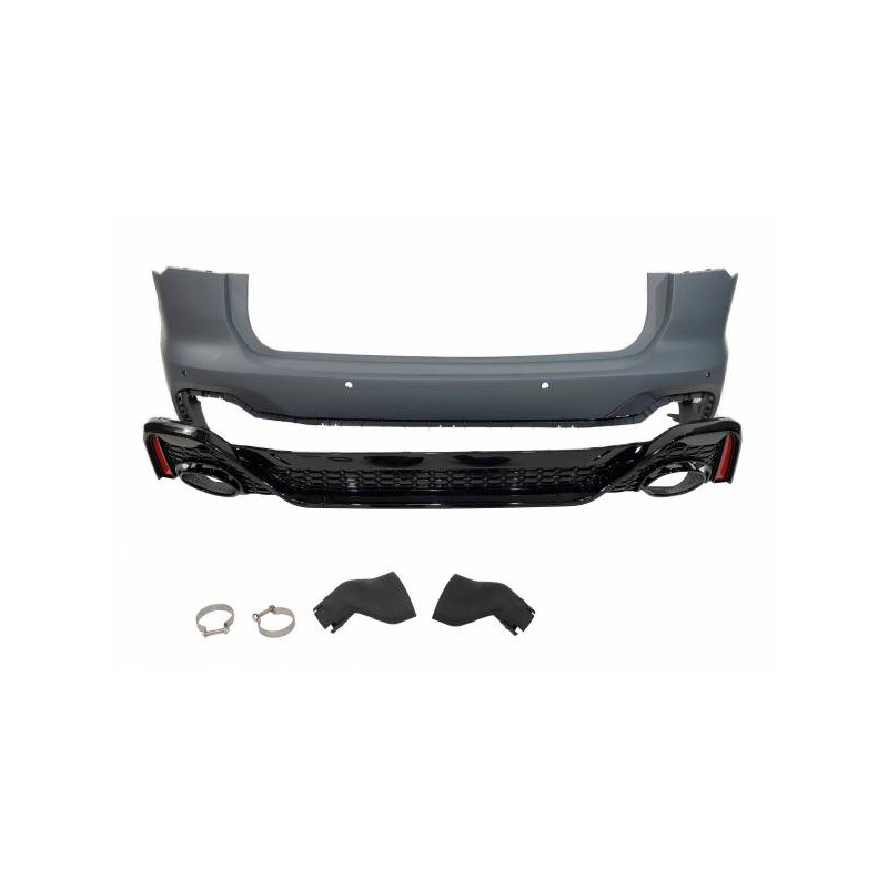 Pare-Chocs Arriere Audi A6 C8 Avant Look RS6 Tuning Tuning