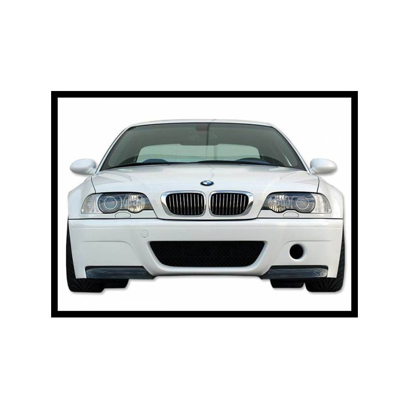 Pare-Chocs Avant BMW E46 M3 ABS Avec Pointe Carbone Look CSL Tuning Tuning
