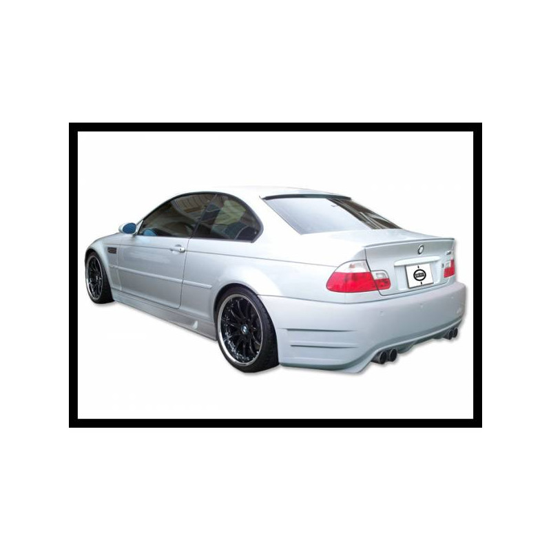 Pare-Chocs Arriere BMW E46 Coupe 98-05 Double Sortie Tuning Tuning