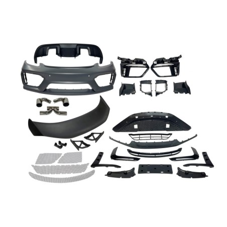 Kit Carrosserie Porsche Cayman 718 2016-2023 / 982 Boxter 2024+ Look GT4