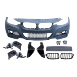 Pare-Chocs Avant BMW F30 / F31 Look M-Tech ABS Brouillard Calandres Tuning Tuning