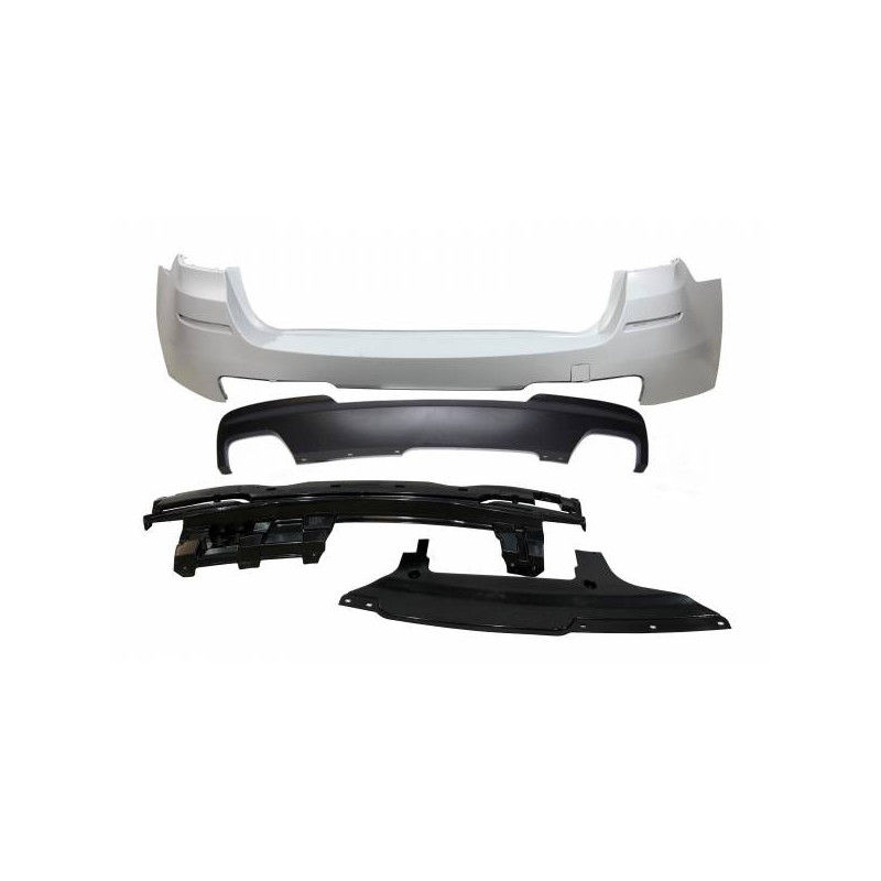 Pare-Chocs Arriere BMW F11 10-16 Look M-Tech 2 Sortie Tuning Tuning