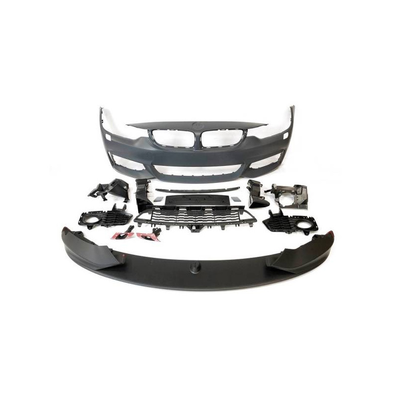 Pare-Chocs Avant BMW F32 F33 F36 LooK M Performance ABS Deflecteur Tuning Tuning