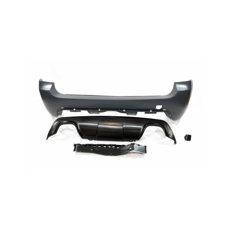 Pare-Chocs Arriere BMW E61 Look M ABS 2 Sortie Tuning Tuning