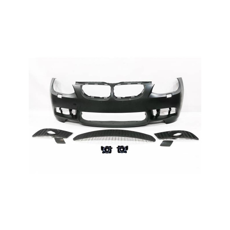 Kit Spoiler Avant Pour BMW E92 E93 2010-2013 - Noir (ABS, Pour Pare-chocs M Sport Uniquement) - 4