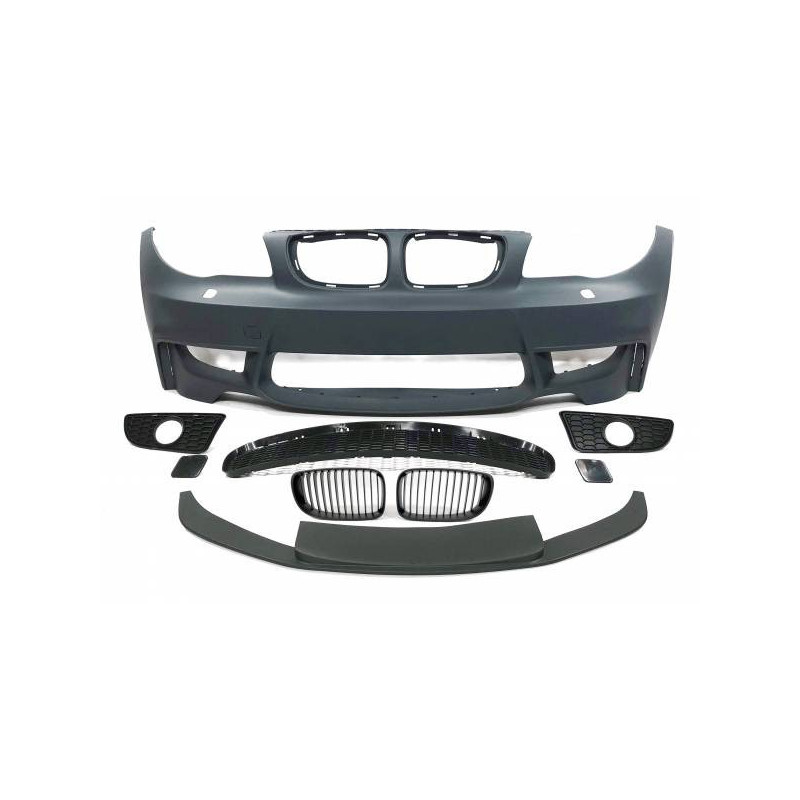Pare-Chocs Avant BMW E82/E88/E87/E81 Look M1 Deflecteur Avant Tuning Tuning