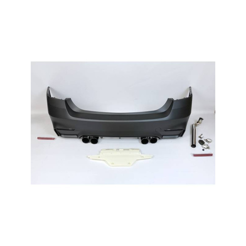 Pare-Chocs Arriere BMW F32 / F33 / F36 Look M4 2 Sorties