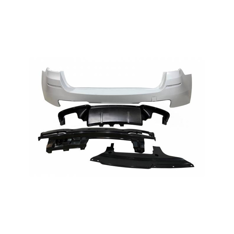 Pare-Chocs Arriere BMW F11 10-16 Look M Performance Double Sortie Tuning Tuning