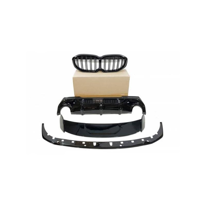 Kit Carrosserie BMW F40 M Performance Noir brillant Tuning Tuning